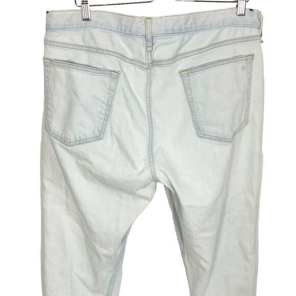 rag & bone Men's Slim Jeans - Light blue - Picture 7 of 11